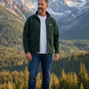 L.L.Bean Full-Zip Fleece Jacket – Men’s Large (L Reg)